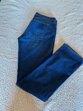 J. Crew Matchstick Straight Leg Darker Wash Jeans Size 29